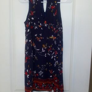 Blue Print Sun Dress